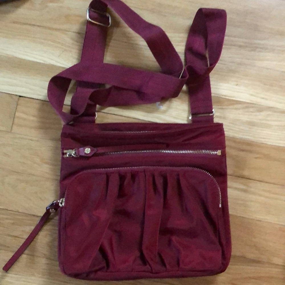 MZ Wallace crossbody deep red bag